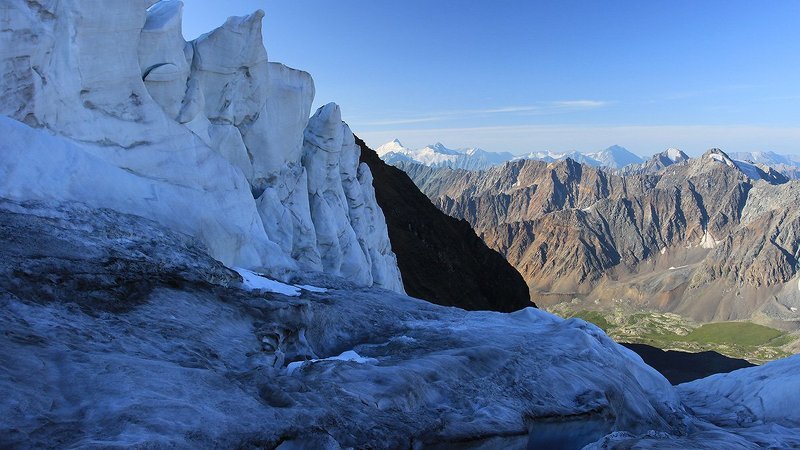алтай, ледник, сераки *** фото превью