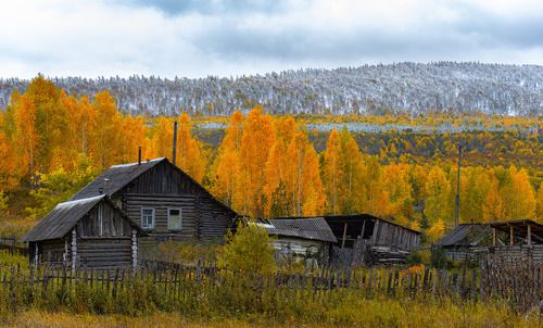 Осень на горе Большой Кукшик