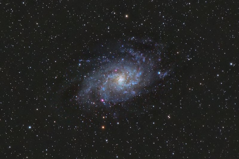 astrophotography M33 - Triangle galaxy фото превью