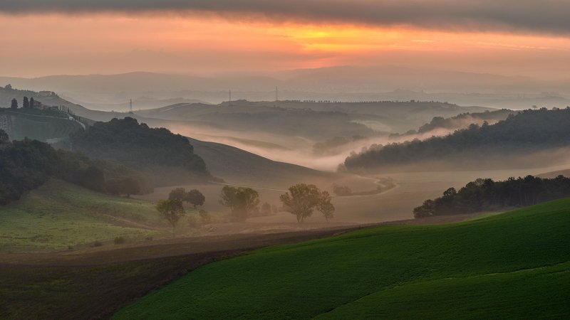 Tuscany morning фото превью