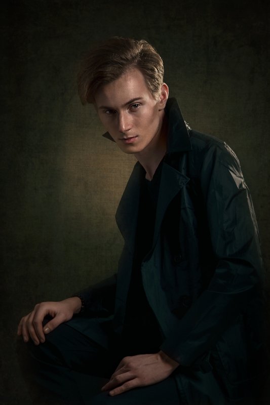 мужской_портрет портрет камерный_портрет студийная_съёмка Александр П. фото превью