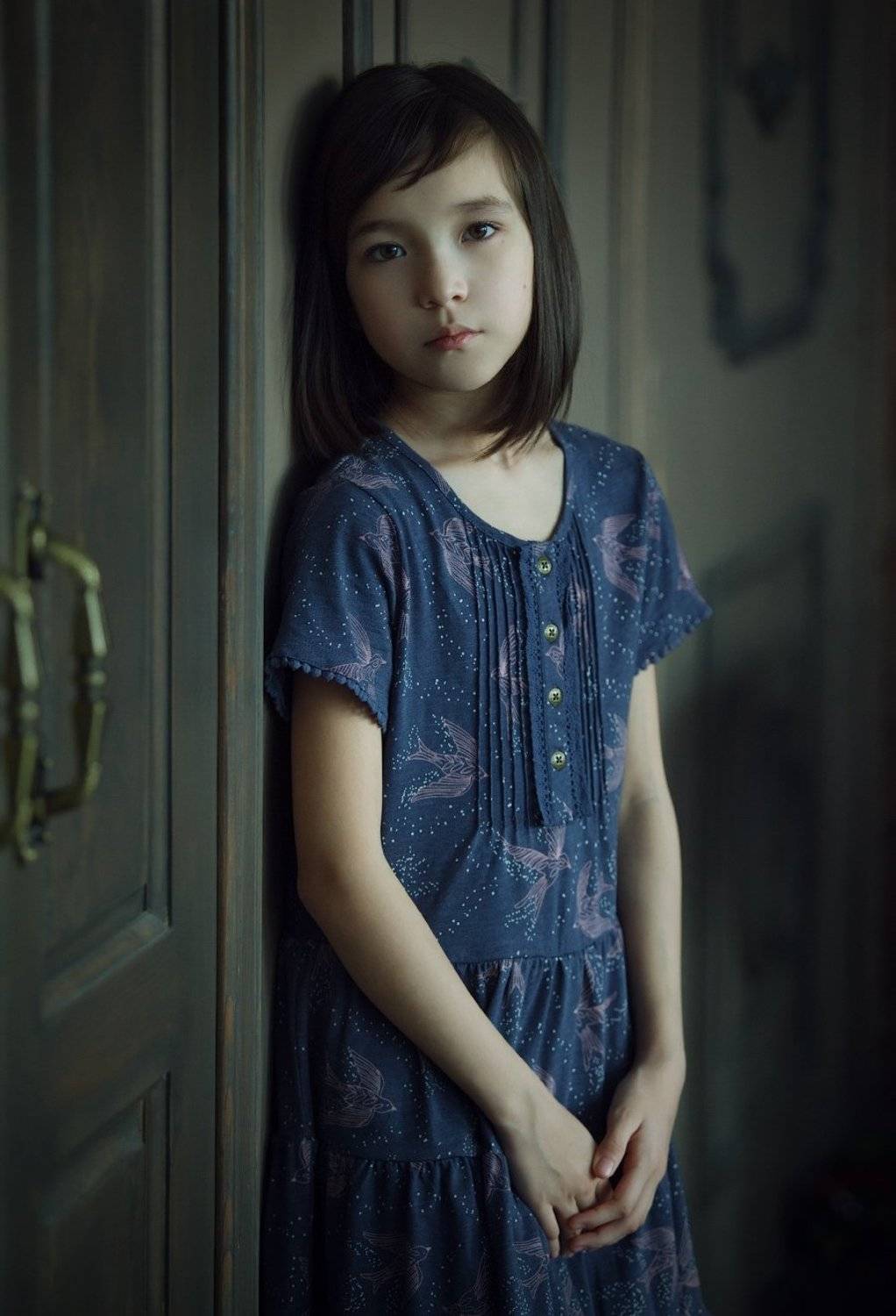 портрет, дети, взгляд, Оксана