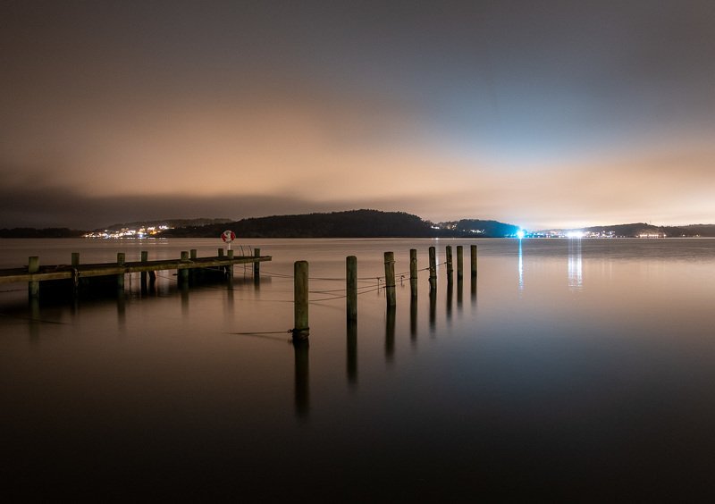 Тихая ночь в проливе Каттегат фото превью