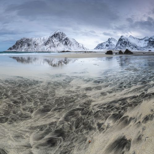 Far above polar circle