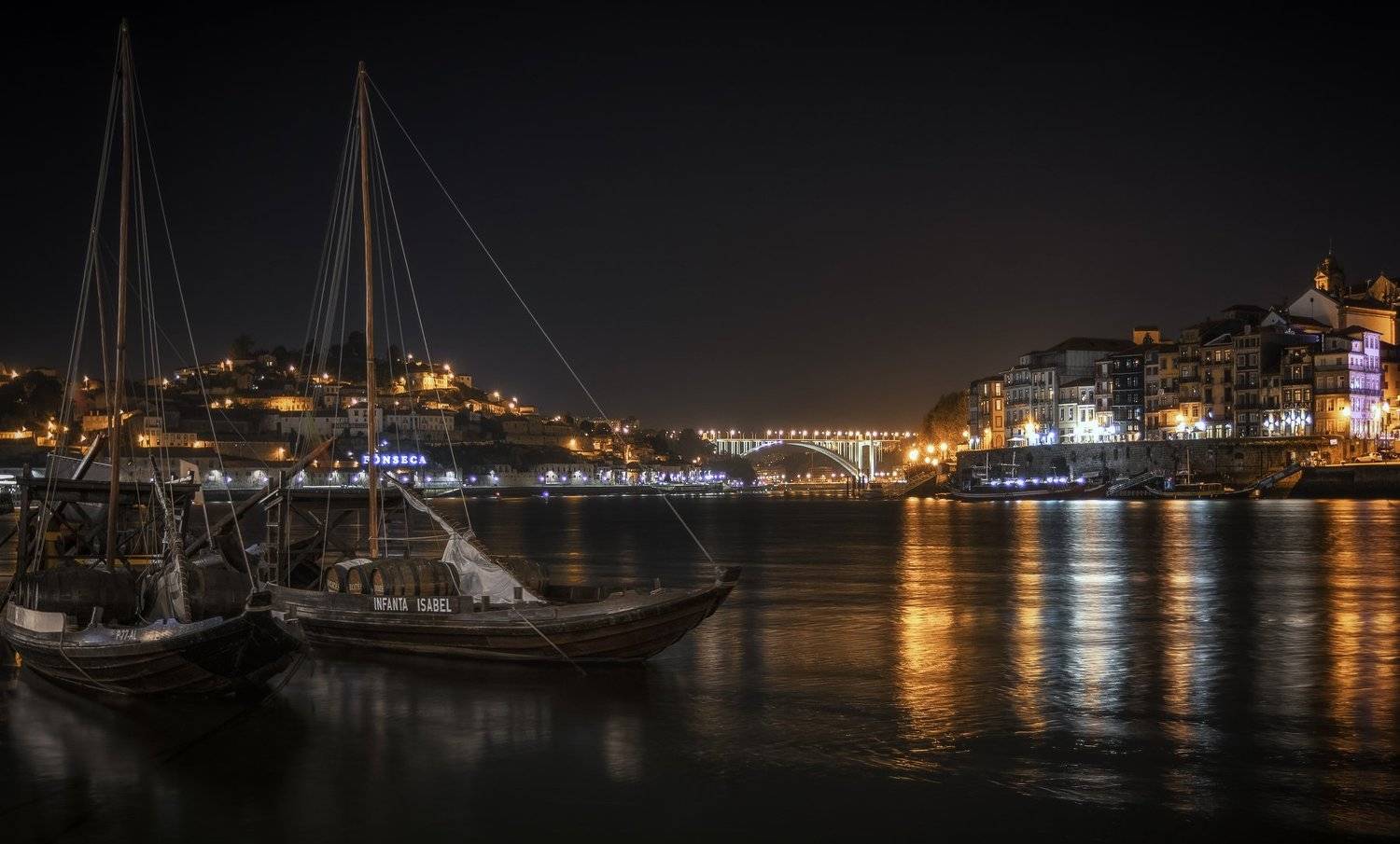 порту, лодки, ночь, Александр Безмолитвенный