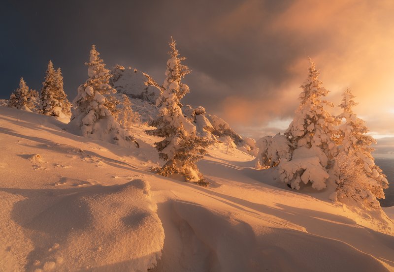 #зюраткуль, #рассвет, #уральскиегоры, #зима2020, #урал, Урал фото превью