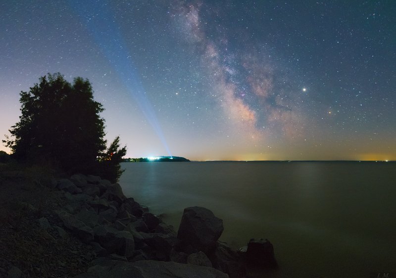 ночное небо, Млечный Путь, звезды, ночной пейзаж, море, камни, ночь, Юпитер, Скорпион, Стрелец, Галактика, панорама, ночная сьемка, лето, Starry night, ray, sea, stones, summer, nightscape, night Sky, stars, Milky Way, galaxy, Jupiter, Scorpion Disco Starry Night фото превью