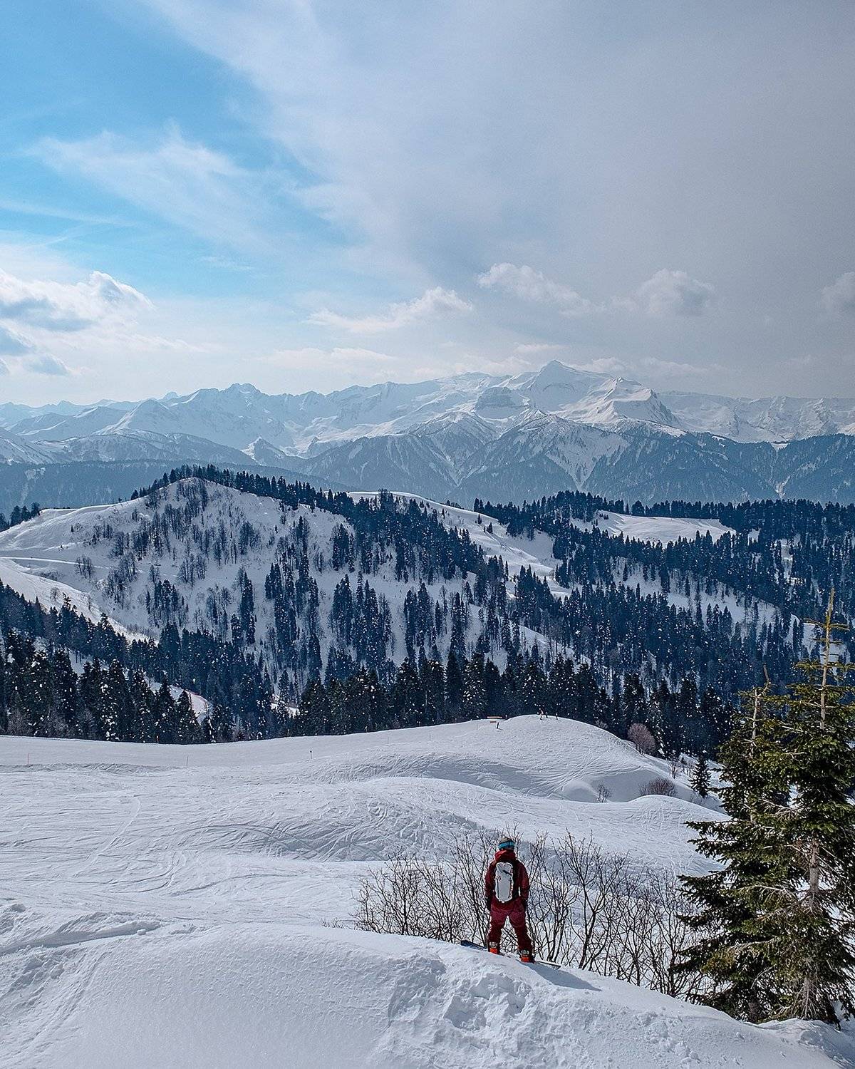 krasnaya polyana, sochi, mountains, roza khutor, красная поляна, сочи, горы, роза хутор, Владимир Эделев