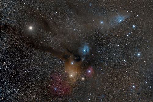 Rho Ophiuchi nebula