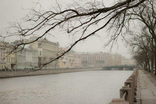 Фонтанка ноябрь