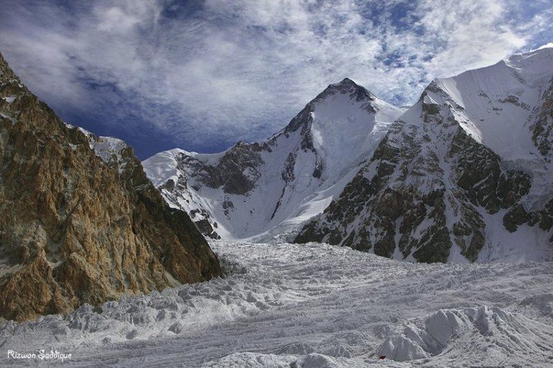 Gasherbrum I 8080m.  Baltoro Muztagh Range Karakoram.  Pakistan. фото превью