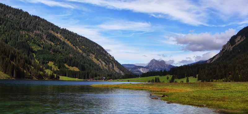 австрия, альпы, vilsalpsee Vilsalpsee фото превью