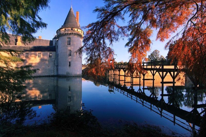 франция,замки,сюлли-сюр-луар,france,château de sully-sur-loire Замок Сюлли-сюр-Луар фото превью