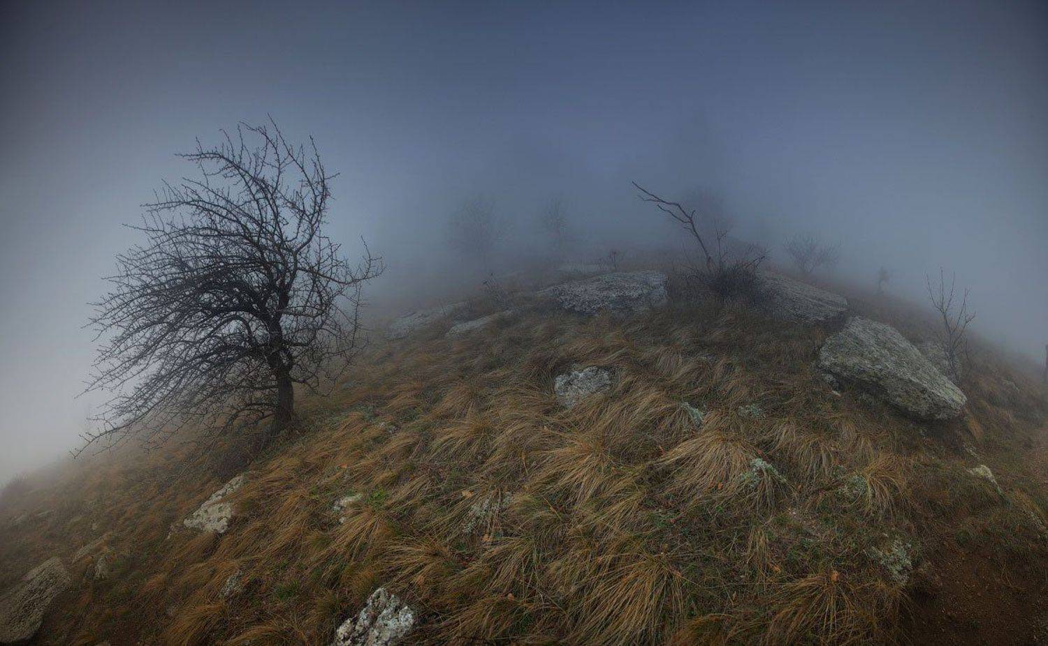 туман, горы, AGIL