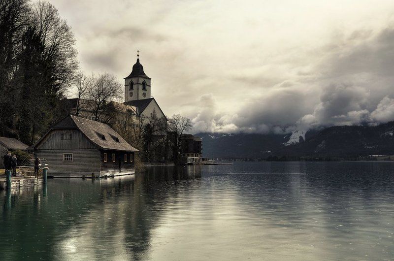 австрия, озеро *** фото превью