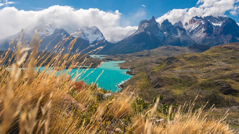 outdoor, landscape, mountains, park, lake, cloud, sky, day, nature ... фото превью