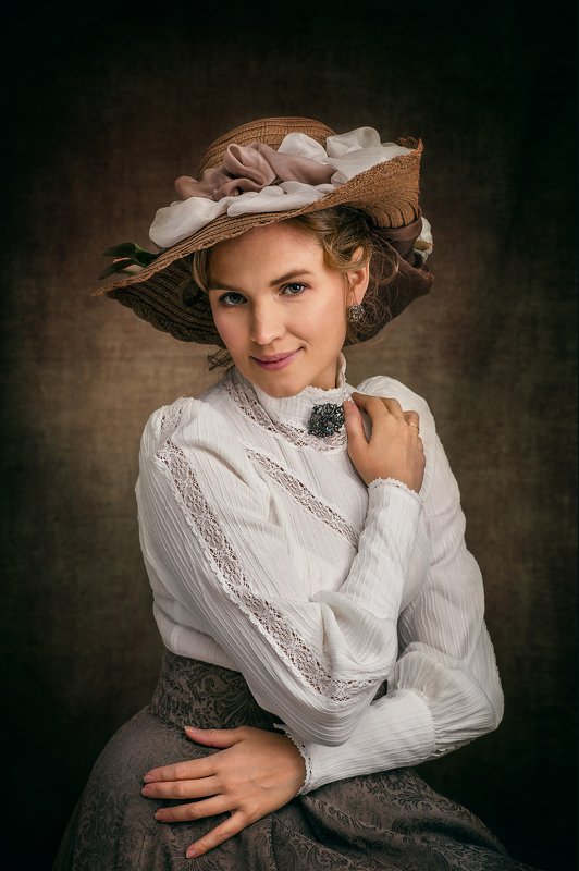 девушка, студия, портрет, камерный_портрет, студийная_съёмка Анна фото превью