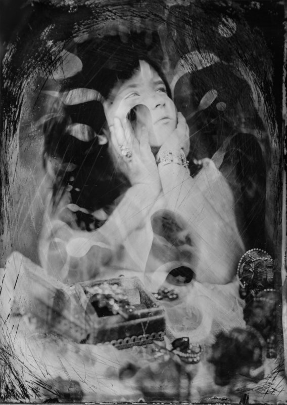 сказка амбротип чб плёнка большойформат кондрюк   #photokondr   sergey_kondriuk_ag47 амбротип на стекле 23.5 x 24 фото превью