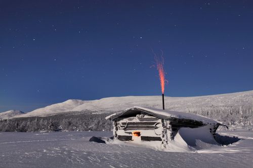 Затерянная в снегах...