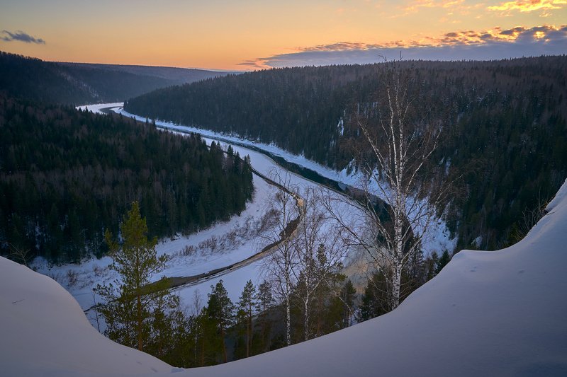 Вечер над Чусовой фото превью