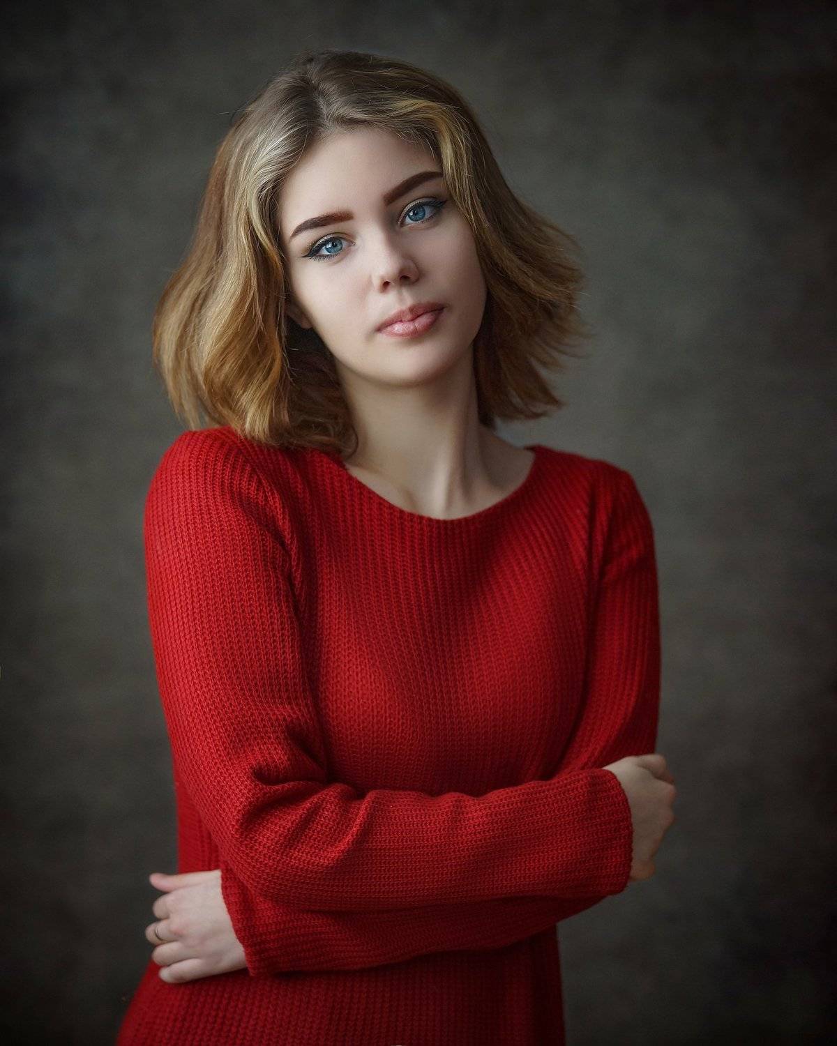 девушка, портрет, Илья Филимошин