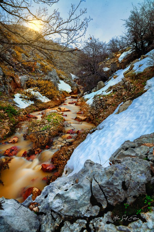 nature landscape nikon colors longexposure When the Sun Goes Down фото превью
