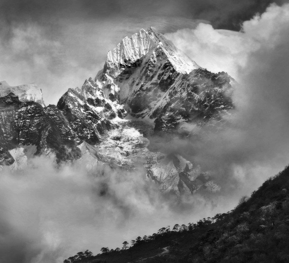 гималаи, тхамсерку, горы, непал, Сергей Макурин