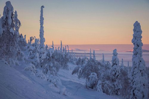 Рассвет в Хибинах