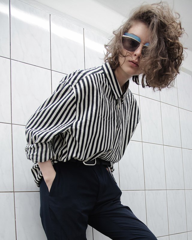 Стиль, мода, метро, люди, портрет, транспорт, вагон, девушка, спб  фото превью