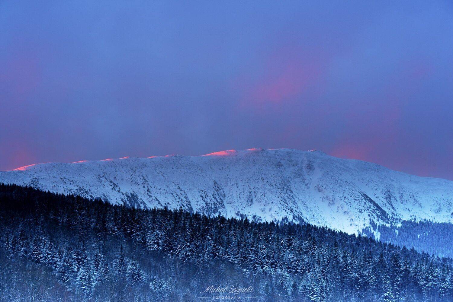 layers sunrise zawoja poland pentax landscape colors diablak pink, Michał Sośnicki