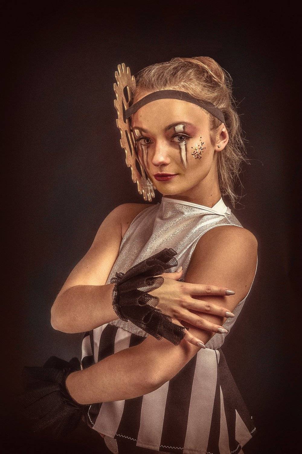 сказка, фэнтези, стимпанк, модель, гламур, грим, костюмы, шестеренки, макияж, , Максим Михайлов