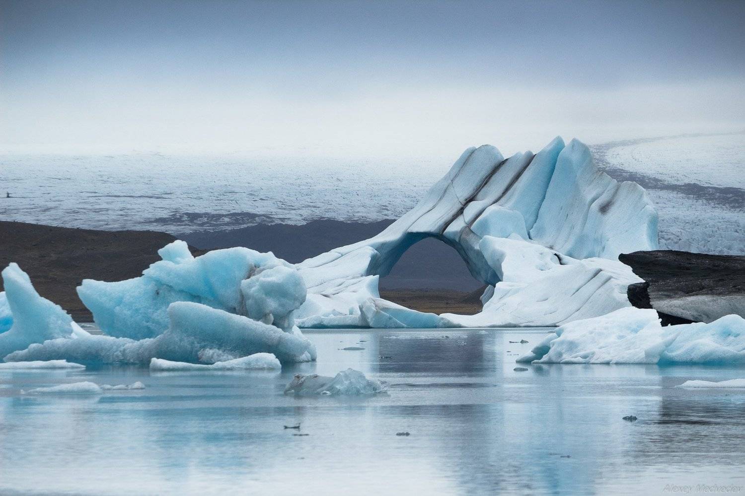  	Исландия, айслагуна, йокутльсарлон	, Алексей Медведев