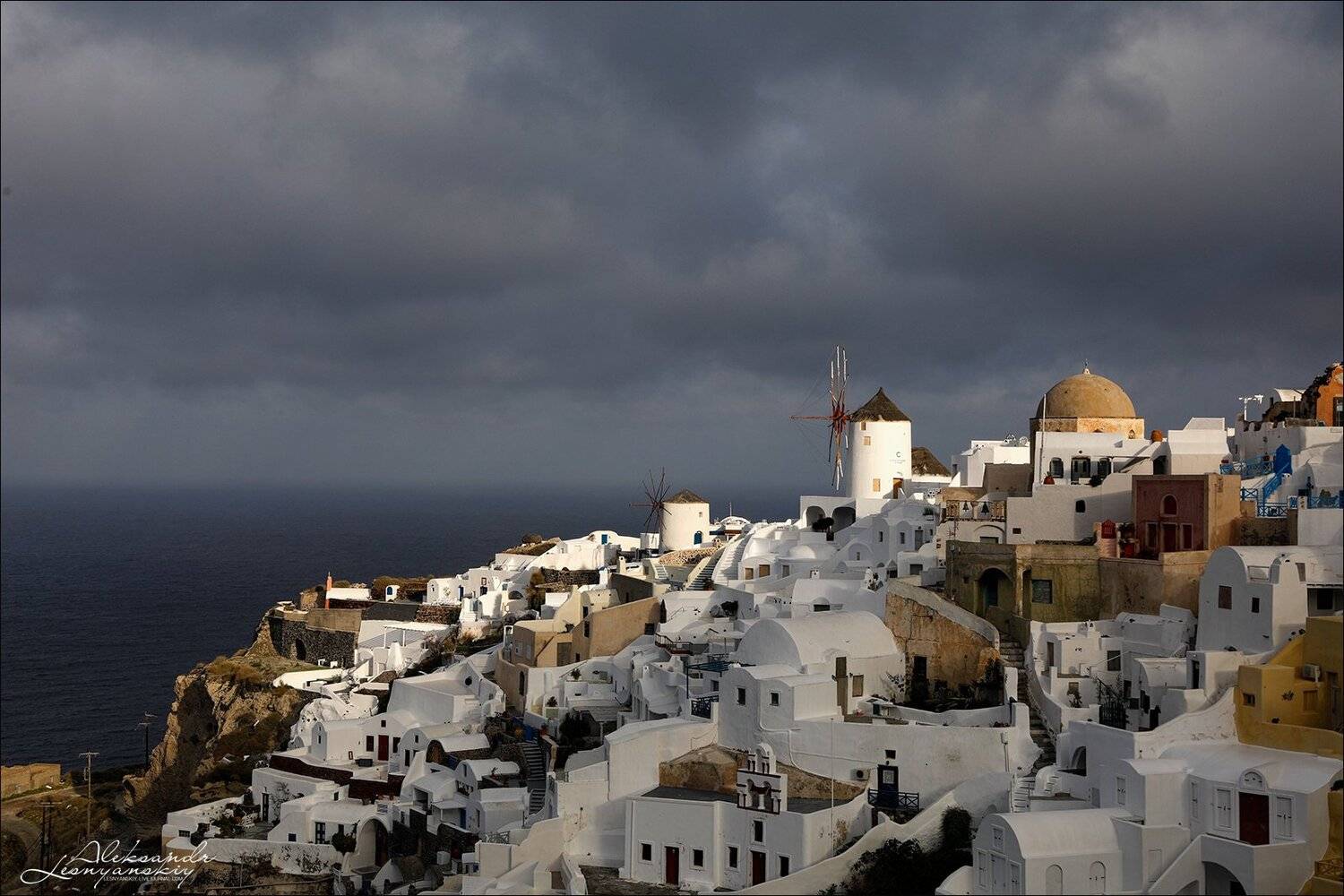 Греция, Санторини, Александр Леснянский