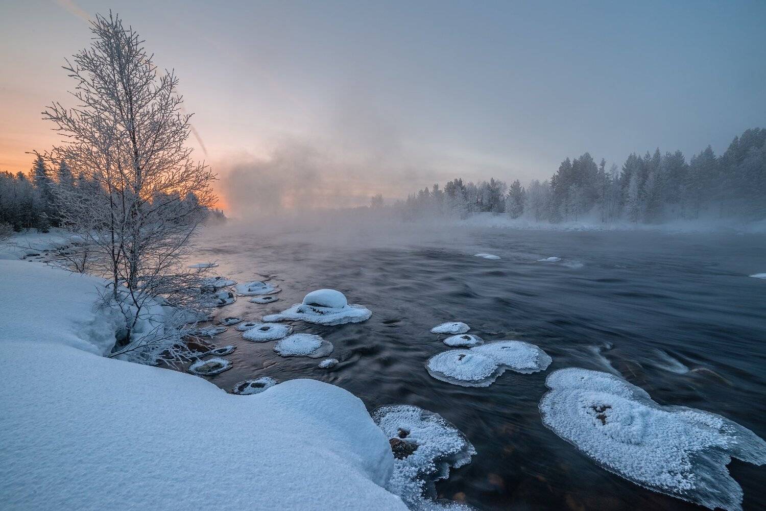кольский, север,заполярье, пиренга, река,, Роман Горячий