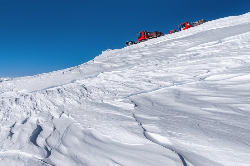 ратрак, эльбрус, гора, снег, зима, winter, snow, elbrus Ратрак фото превью