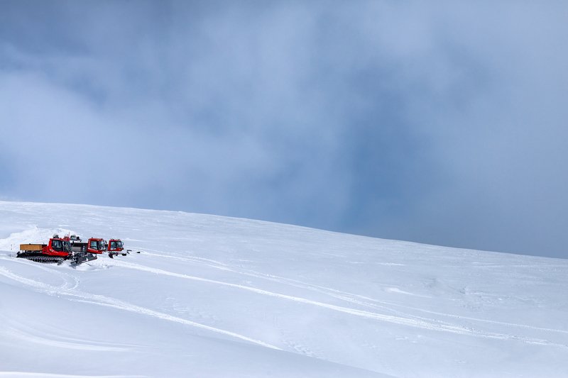 ратрак, эльбрус, гора, снег, зима, winter, snow, elbrus, гарабаши Ратраки Эльбруса фото превью