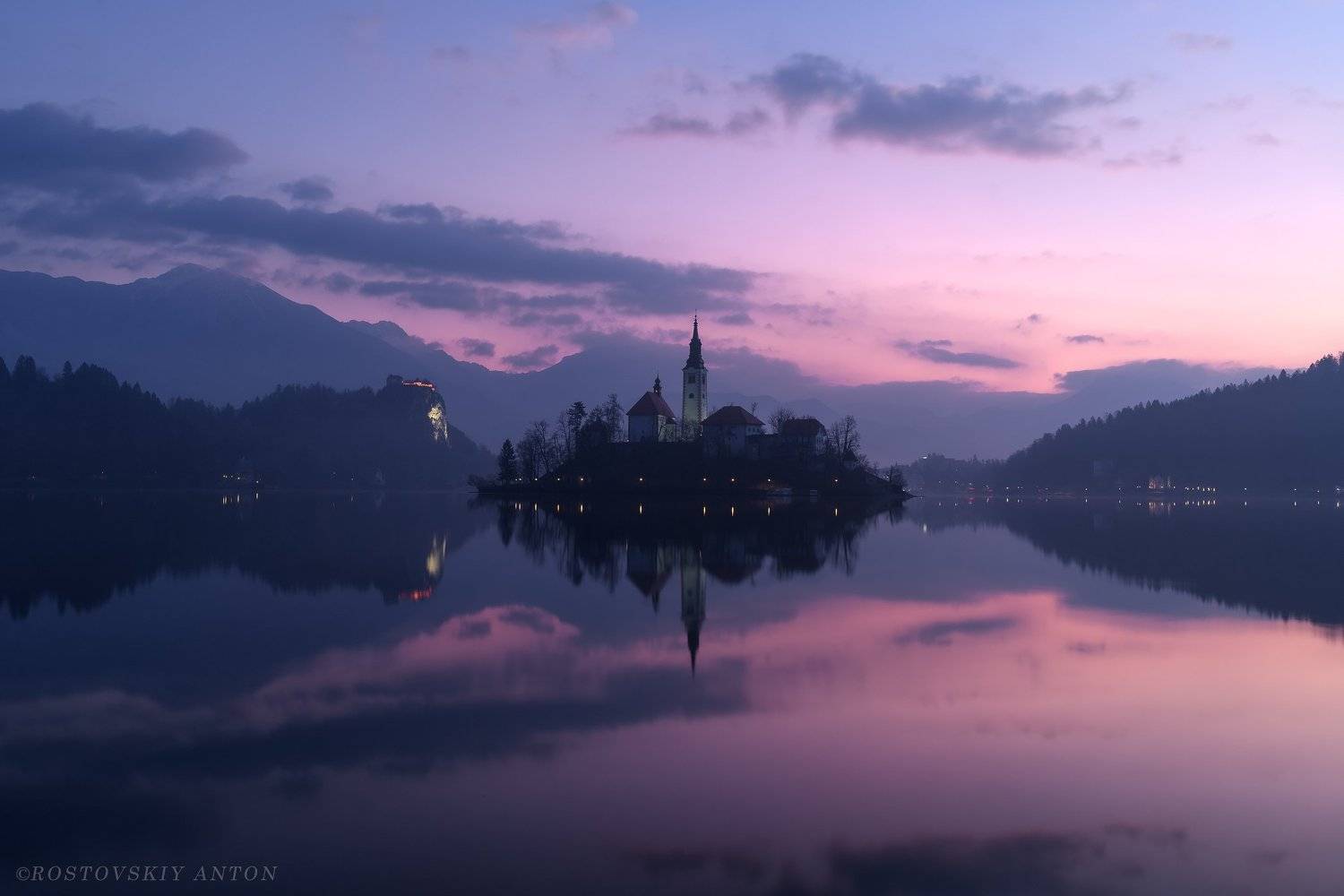Словения, Блед, фототур, Slovenia, Bled, утро, отражение, рассвет, фотопутешествие., Антон Ростовский