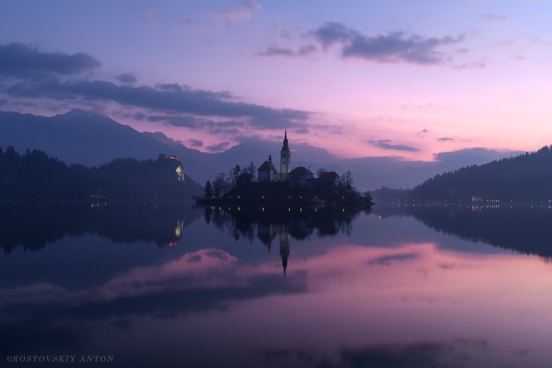 Зеркальный рассвет фото превью