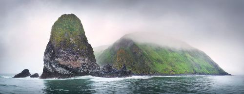 Тихий океан. Побережье Камчатки...