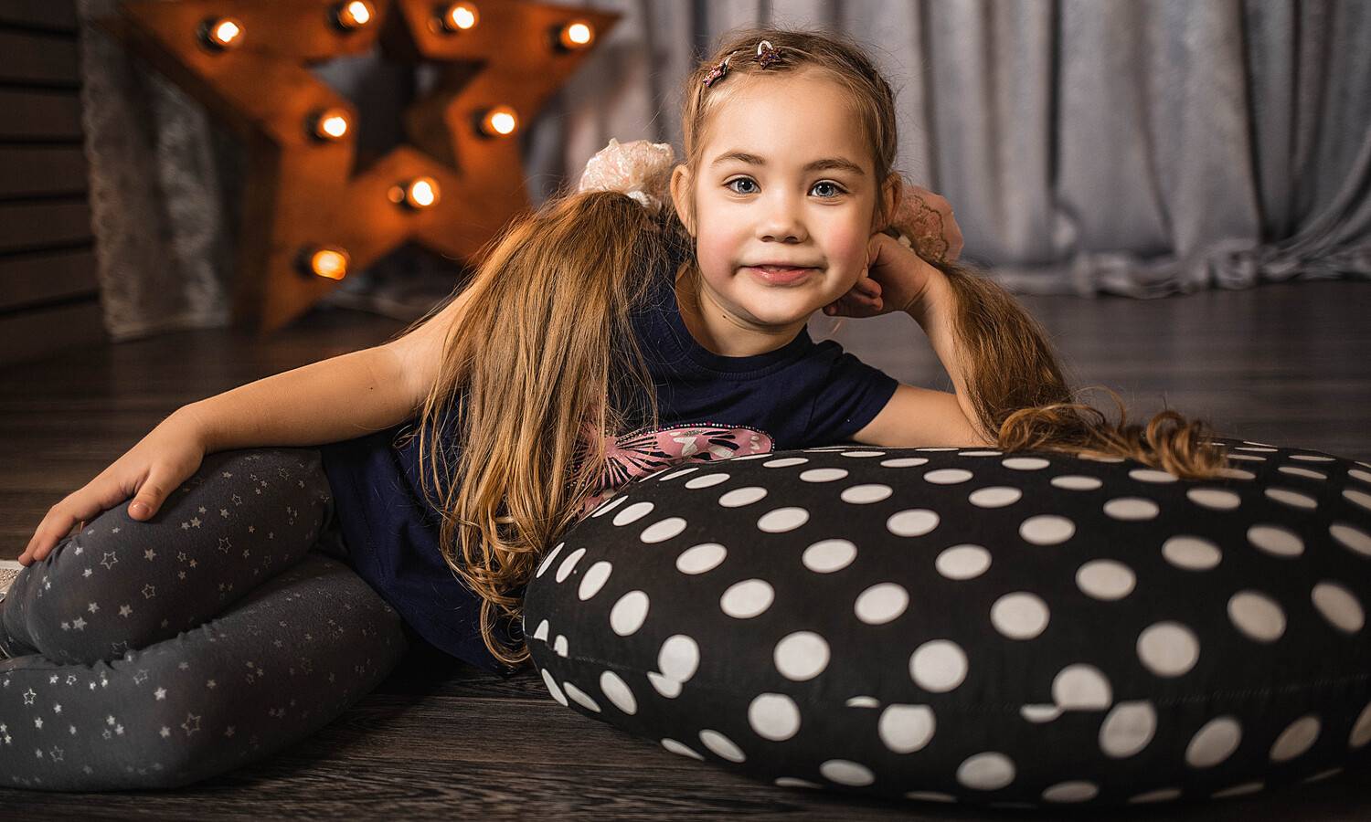 девочка, фотосессия, портрет, студия, portrait, young, beautiful, little girl, Владимир Васильев