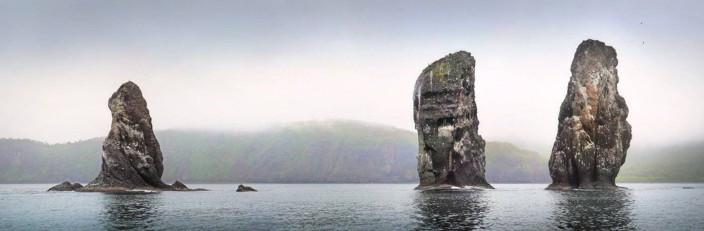 камчатка, тихий океан, скалы, острова, птичий базар, Сергей Макурин