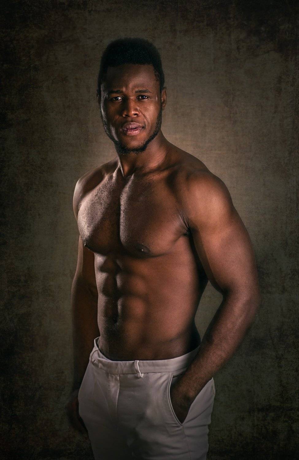 мужчина, мужской_портрет, афроамериканец, студия, Елена Камынина