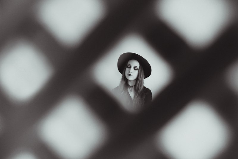монохром, черно-белое фото, портрет, женский портрет, студия Монохром фото превью