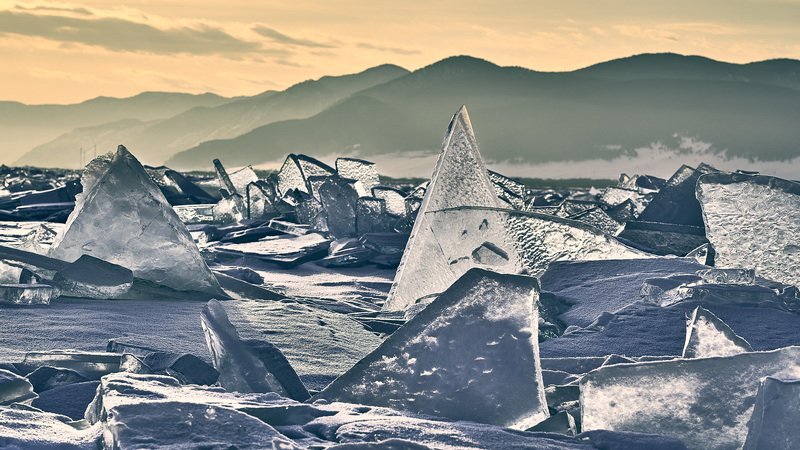 Байкальские торосы фото превью