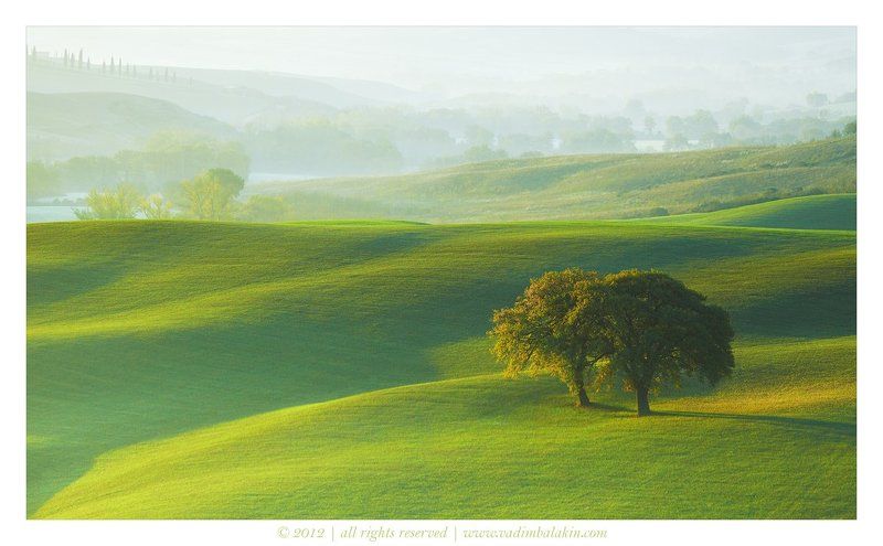 тоскана, италия Двое... фото превью