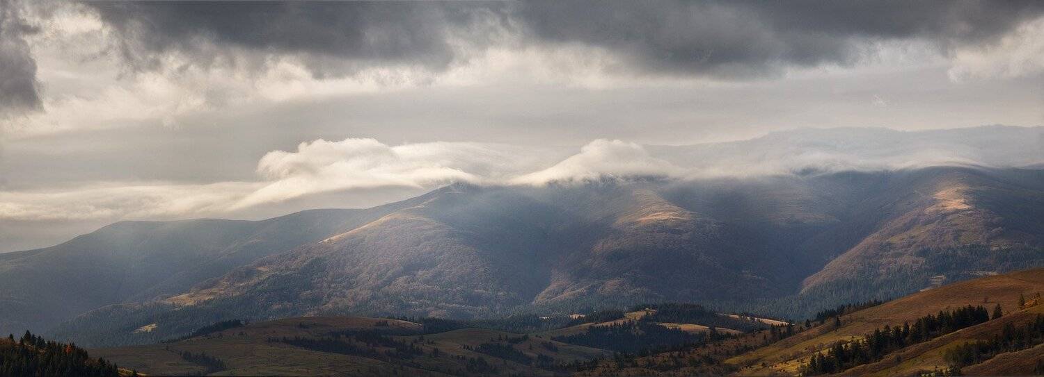 боржава, горы, карпаты, ноябрь, осень, Вейзе Максим