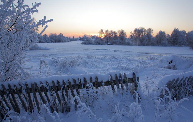Настоящая зима фото превью