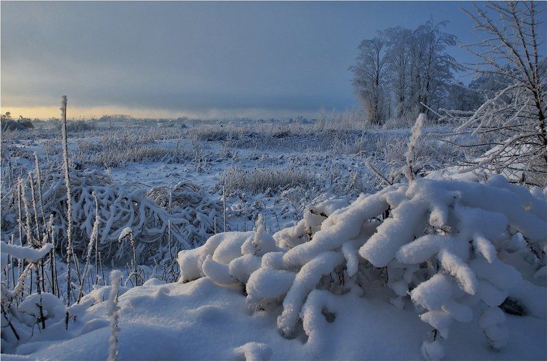 а за городом- зима... фото превью