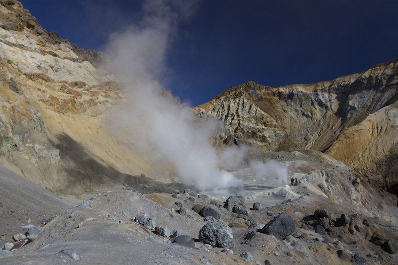 камчатка, мутновский вулкан, там где рождается новая  земля... фото превью
