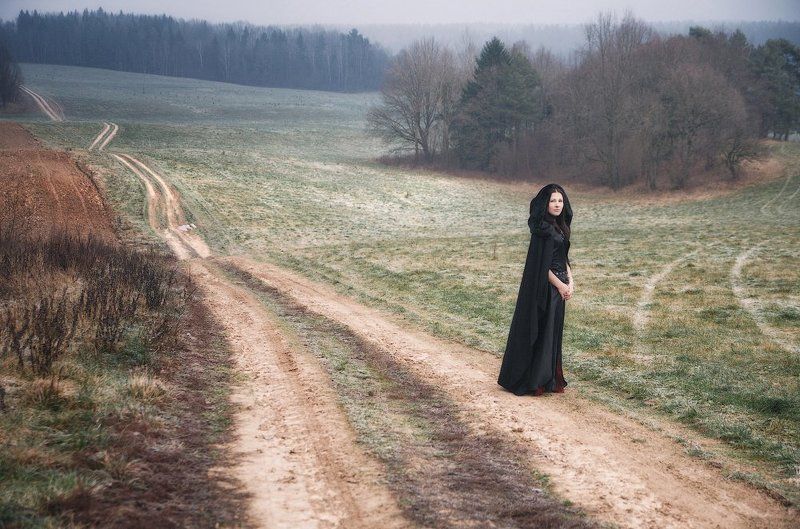 зима, портрет, девушка ...Встречая зиму... фото превью